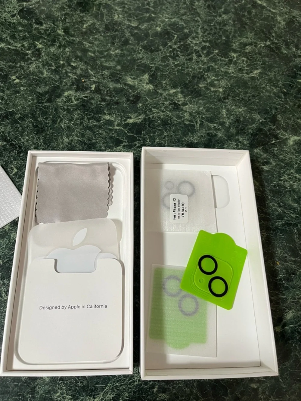 Empty iPhone 13 Box-Original Packaging Only (pink)